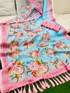 Vk Original Linen Digital Printed Sarees Wholesale Market In Surat With Price